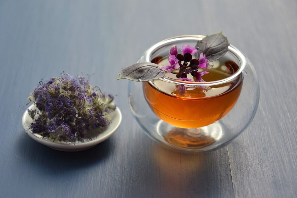 Use ingredients from plants in your garden to grow your own tea.