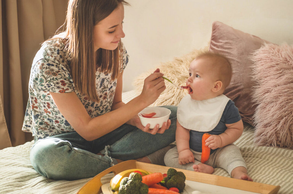 The benefits of eating colorful vegetables daily needs to start at a young age.