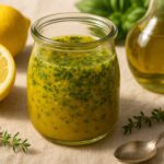 Homemade Vinaigrette for Garden Vegetables
